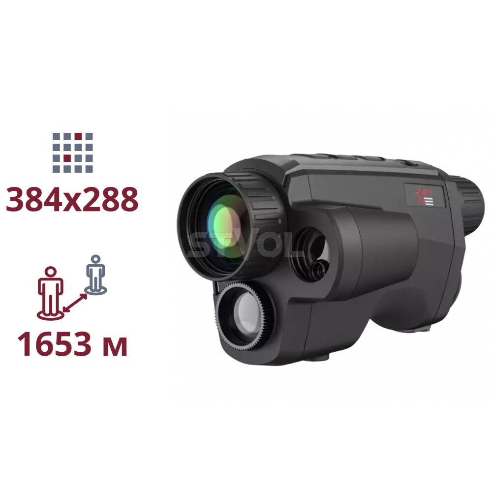 Тепловізійний монокуляр AGM FUZION LRF TM35-384 фото