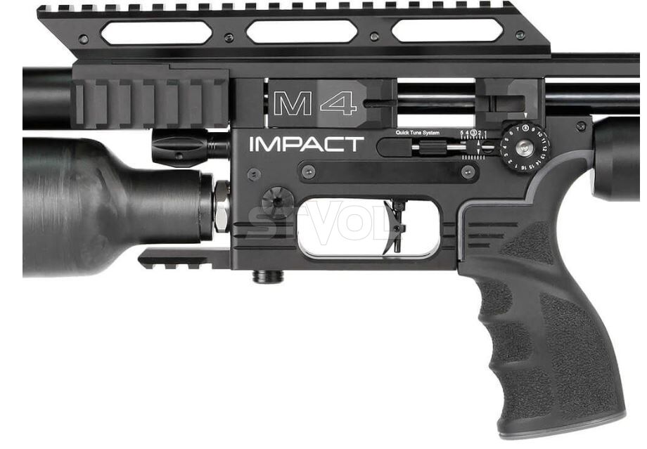 Пневматична редукторна гвинтівка FX Airgun M4 Compact Black .177 кал фото 5
