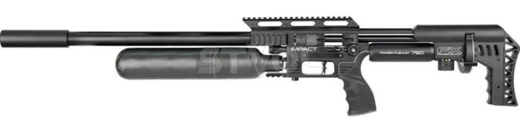 Пневматична редукторна гвинтівка FX Airgun M4 Sniper Black .177 кал фото