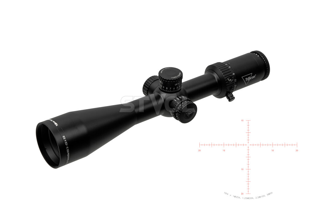 Прицел оптический TRIJICON Tenmile HX 5-25x50 (30 мм) illum. MOA Crosshair SFP Red