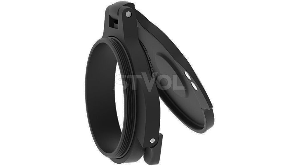 Крышка окуляра LEUPOLD Alumina Flip Back - 36mm (окуляр VX-6, VX-6HD, VX-5HD, MARK 4HD, MARK 5HD) Фото 3