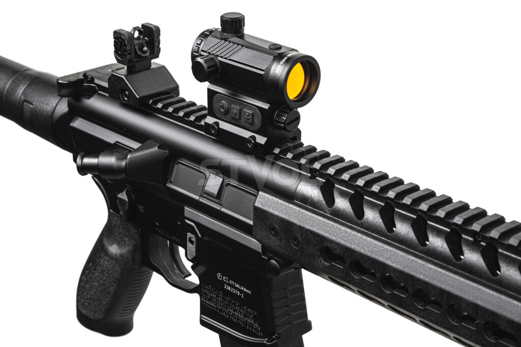 Пневматическая винтовка Sig Sauer MCX BLK с приц. Micro Red Dot, кал.177 Фото 4