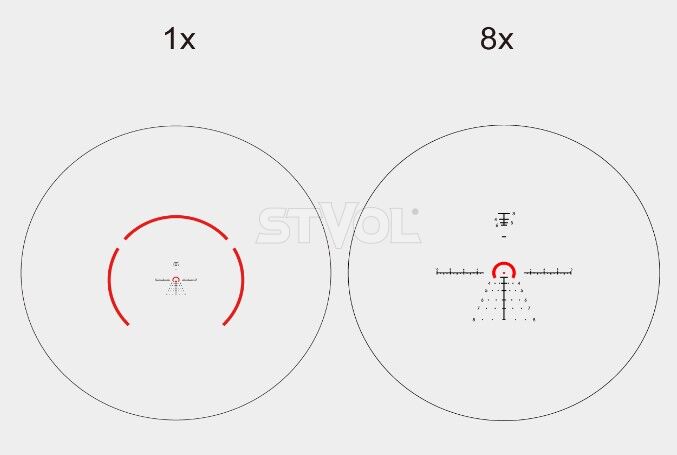 Прицел оптический Vector Optics Constantine 1-8x24 (30 мм) FFP illum. VCO-1 MIL RAR Фото 2