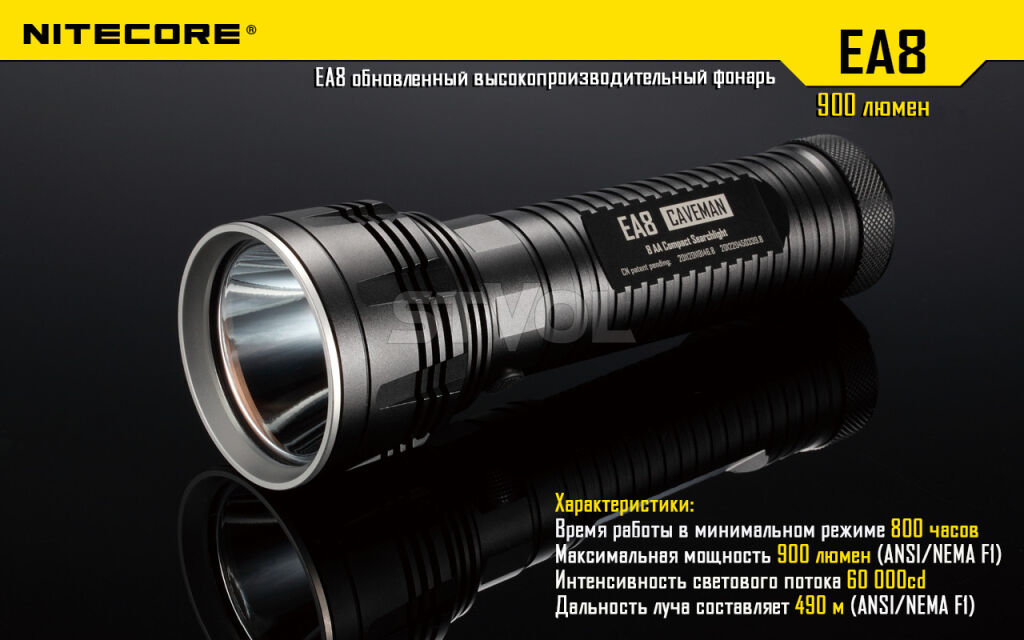 Ліхтар Nitecore EA8 фото 3