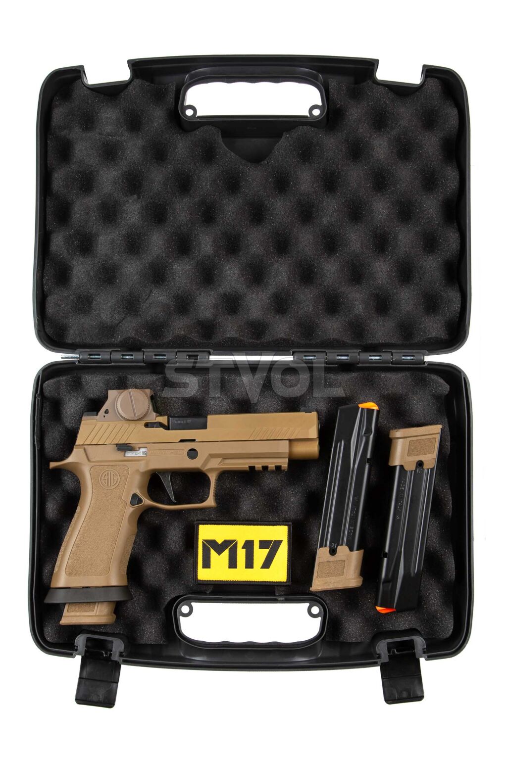 Пістолет спортивний Sig Sauer M17X 9MM, 4.7IN, X-SERIES, COY, ROMEOM17, (3) 21RD STEEL MAG фото 2