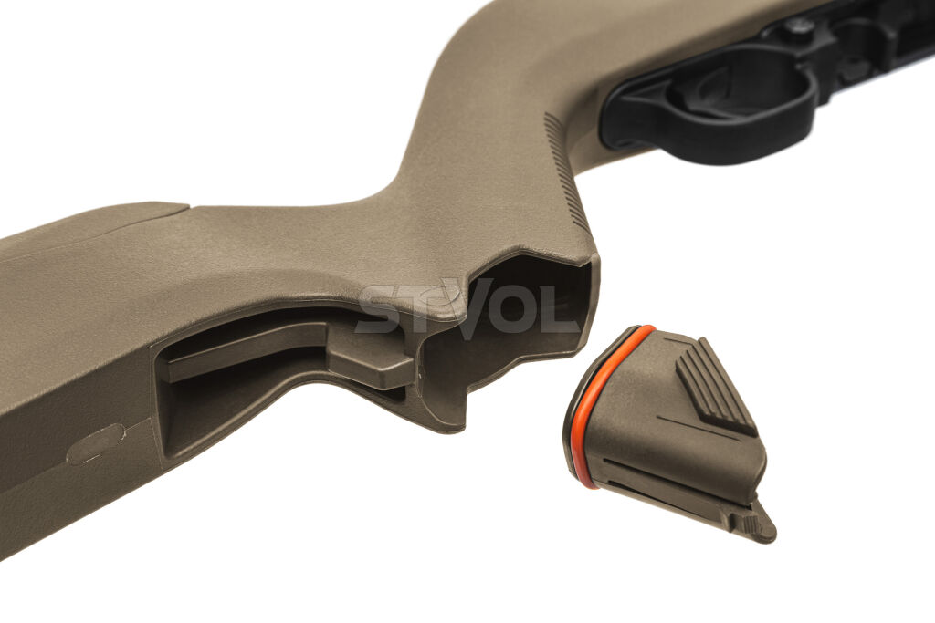 11100FDE Карабін мисливський RUGER "K10/22-TD" Synthetic, Stainless Steel 22LR Backpacker FDE фото 5