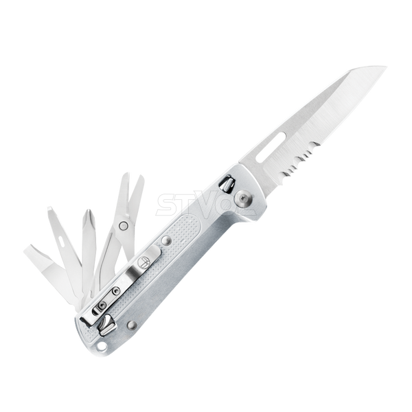 Ніж-мультитул Leatherman Free K4x Silver фото
