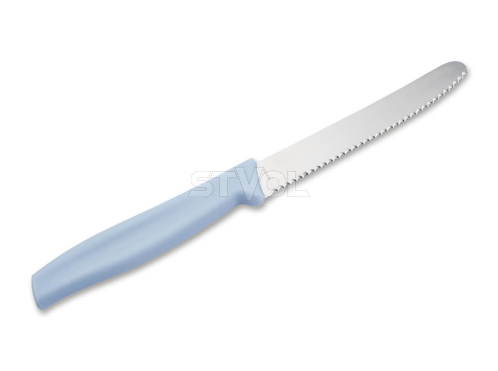 Серрейторний кухонний ніж Boker Sandwich Knife, блакитний фото 2