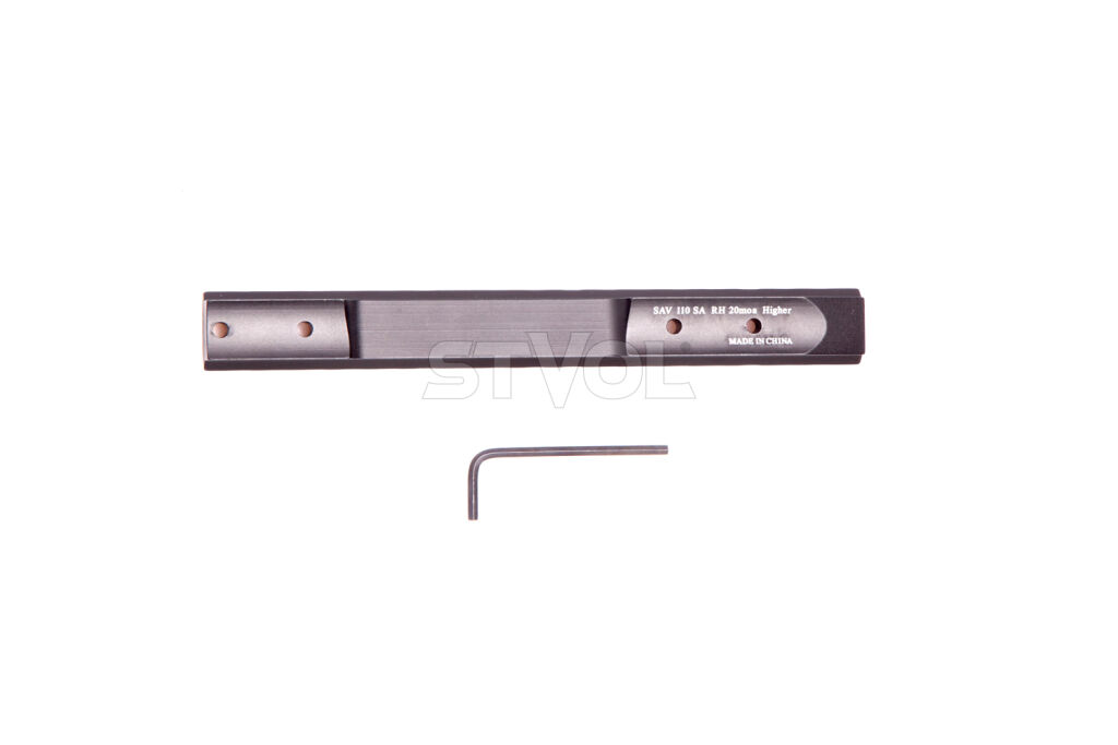 Планка Picatinni 20MOA Millett к Savage Accu-Trigger Short Matte Фото 3