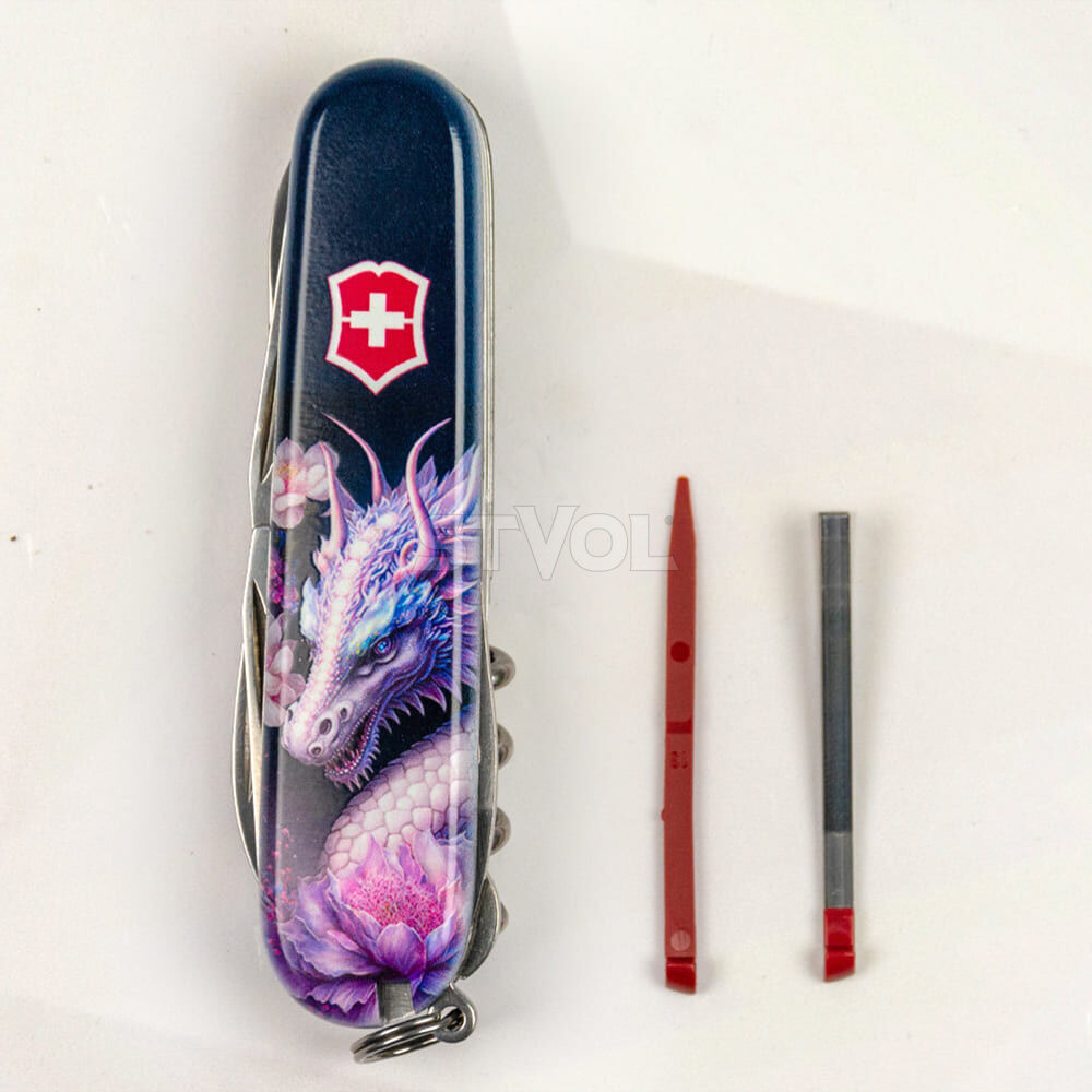 Ніж Victorinox Swiss Army Climber Zodiac Чарівний дракон фото 4