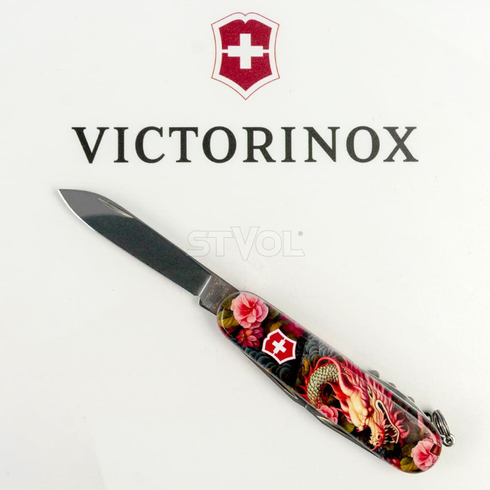 Ніж Victorinox Swiss Army Spartan Zodiac Китайський зелений дракон фото 5