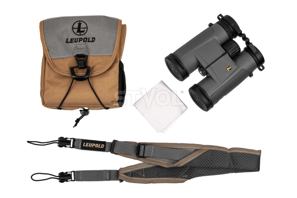 Бінокль Leupold BX-1 McKenzie 10x42 Roof темно-сірий фото 6