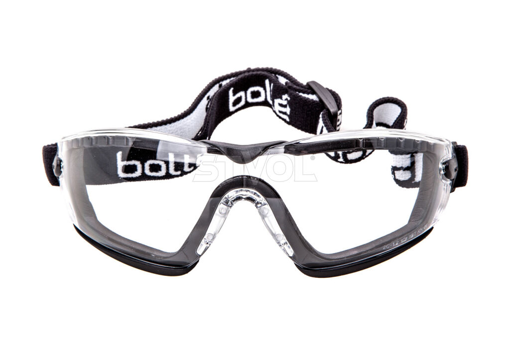 Окуляри захисні Bolle Cobra з оправою, ремінцем і чохлом фото