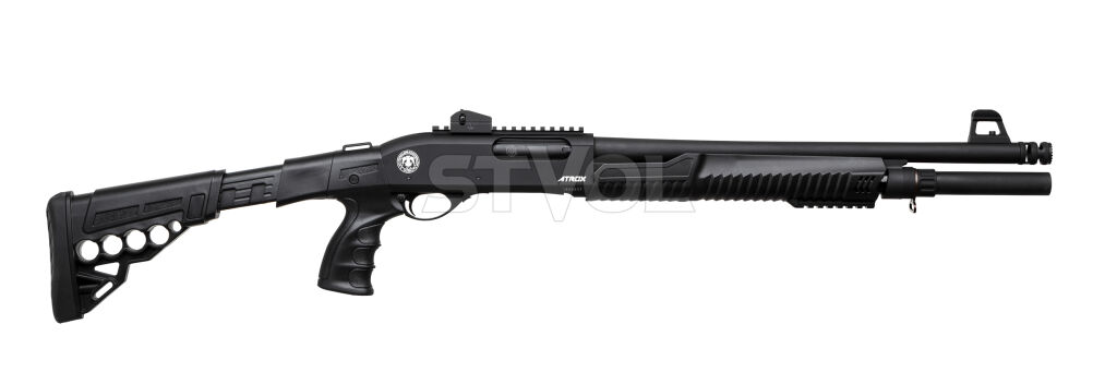 ATROX Tactic Black Telescopic Stock 12/46 см Рушниця гладкоствольна Huglu 7+1 фото