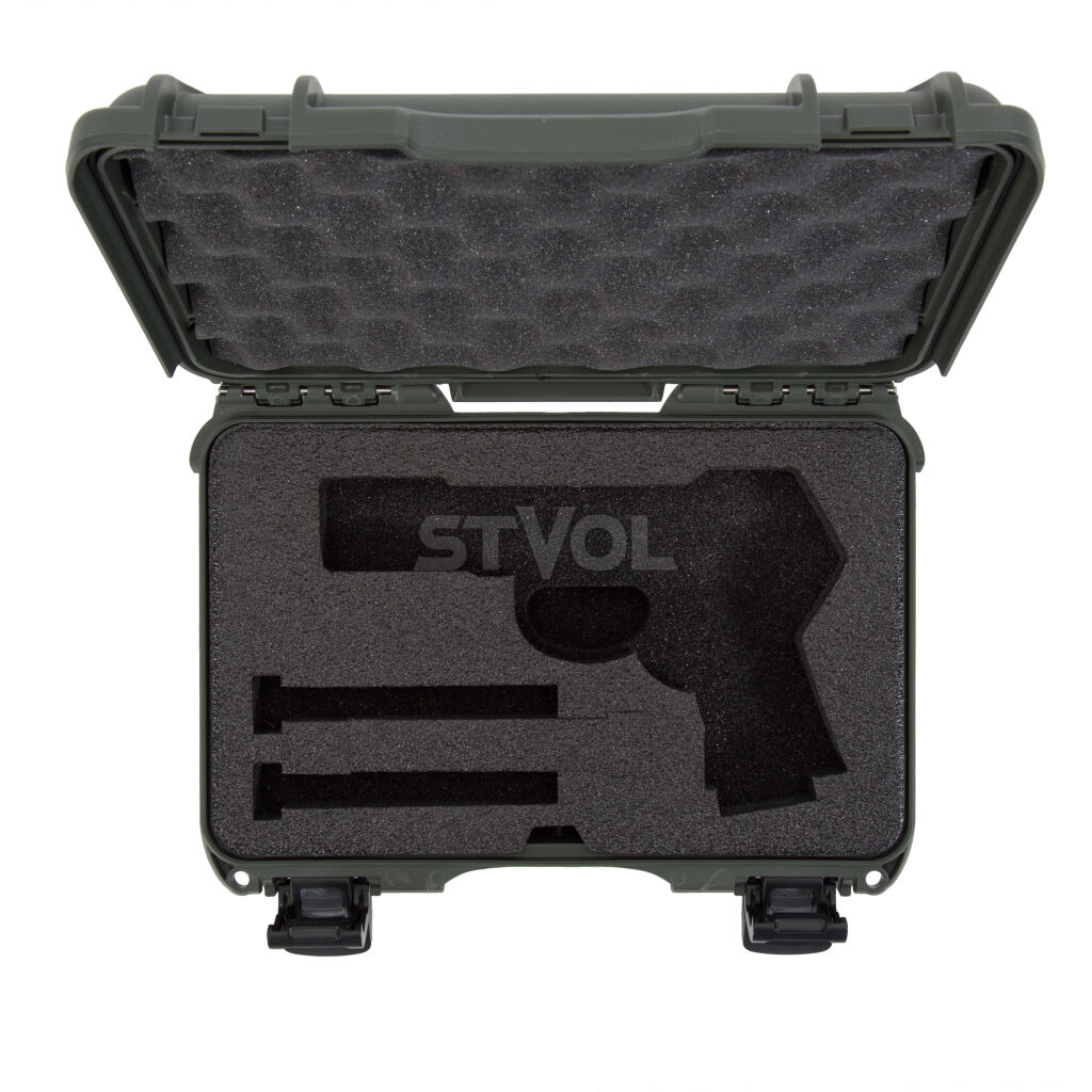 Кейс Nanuk Case 909 classic pistol - Olive фото 3