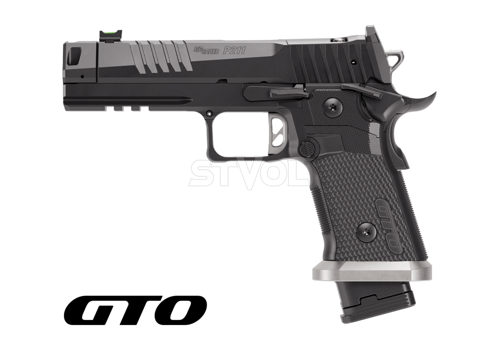Пистолет спортивный Sig Sauer P211-GTO 9MM, 4.4IN, BLK, ALLOY, COMP, (2) 21RD (1) 23 RD MAG, MAGWELL