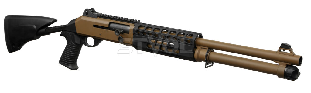 Рушниця мисливська Benelli M4 T-PRO BROWN 12 кал. 18.5" фото 3