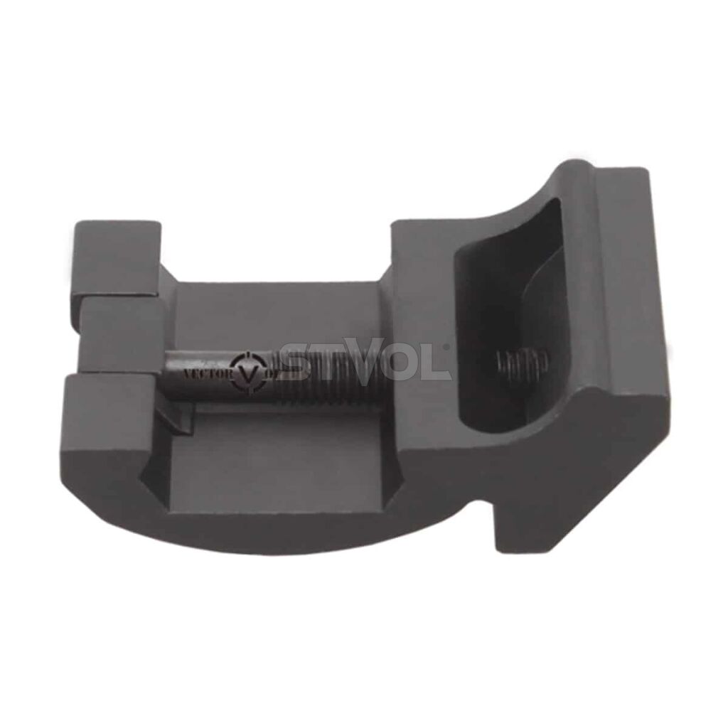 Планка Vector Optics угловая низкая 45 Picatinny со скруглением Фото 4