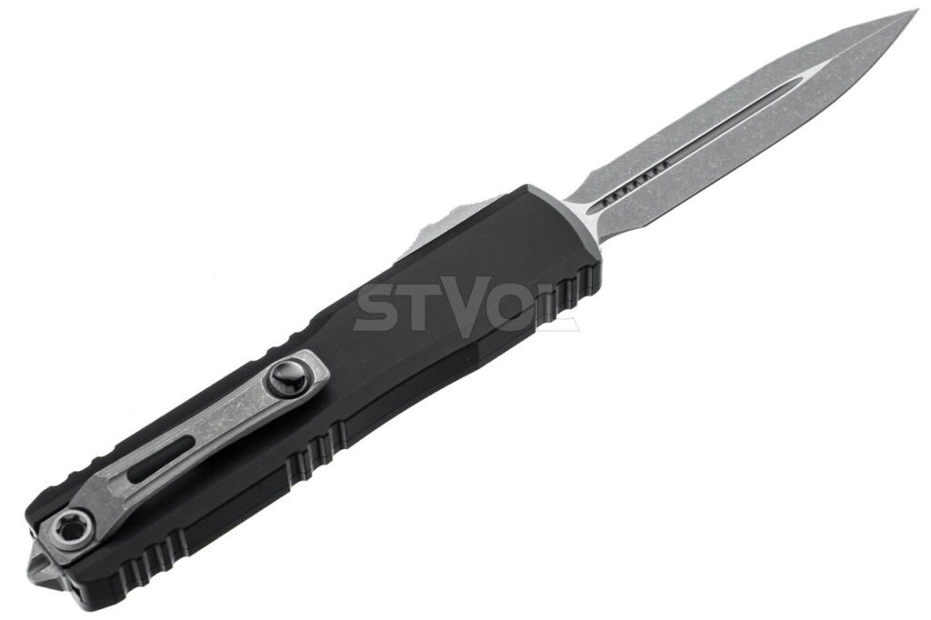 Ніж Microtech Ultratech Gen IV OTF D/E серрейтор Apoc Black фото 2