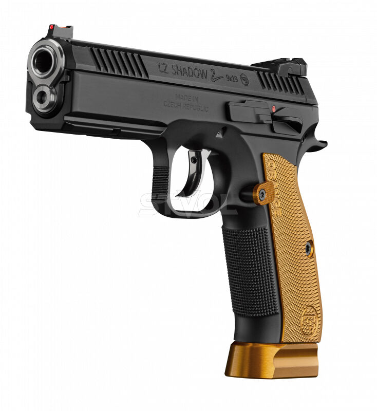 Спортивний пістолет CZ 75 Shadow 2 Orange кал.9x19, 17rnd, manual safety фото 4