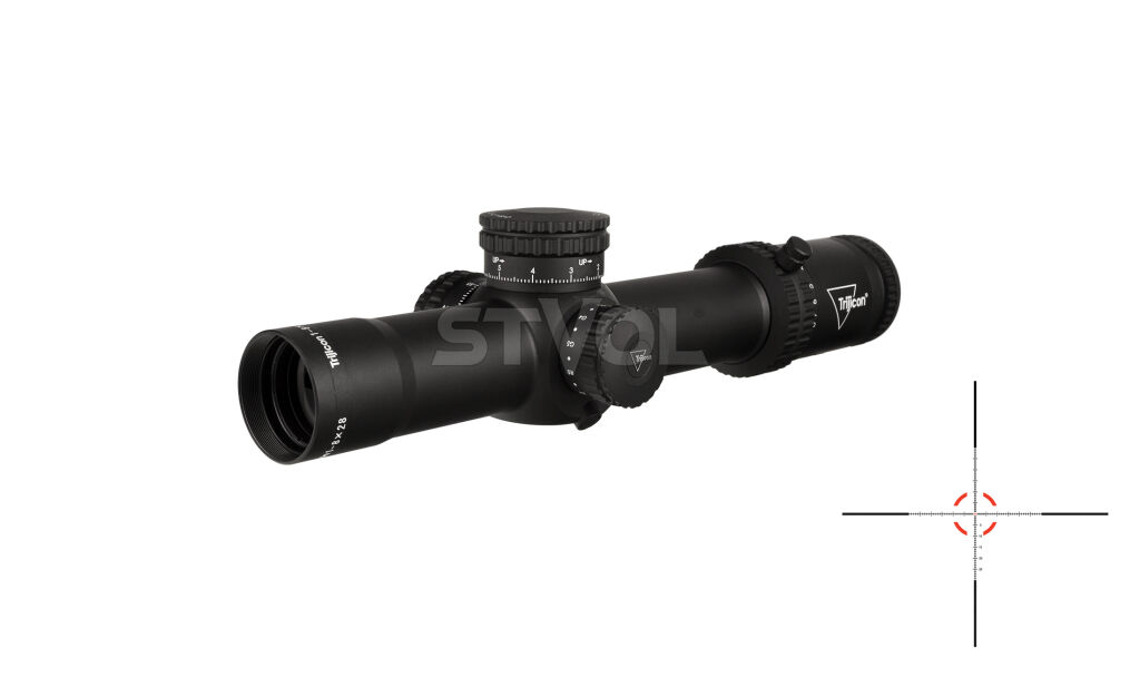 Приціл оптичний TRIJICON Credo 1-8x28 (34 мм) illum. Red/Green MRAD Segmented Circle фото