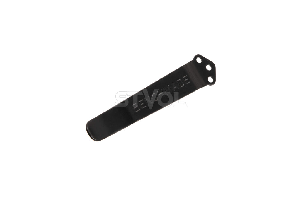 Кліпса для ножів Benchmade, 3 гвинта, standard carry, чорна фото 3