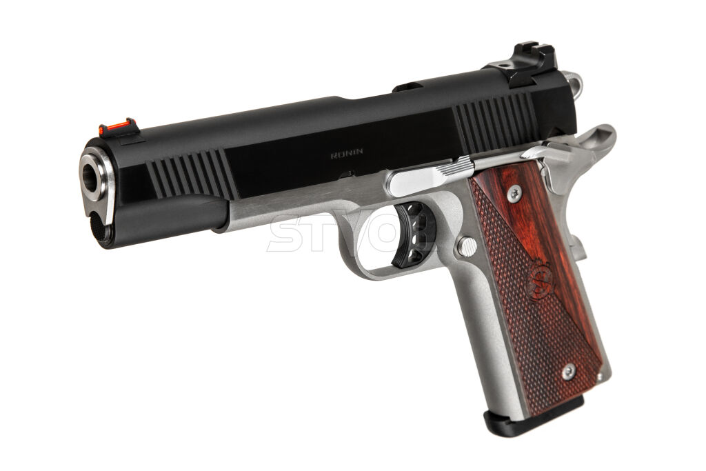 Пистолет спортивный Springfield 1911 Ronin 9mm 5" Stainless Фото 7