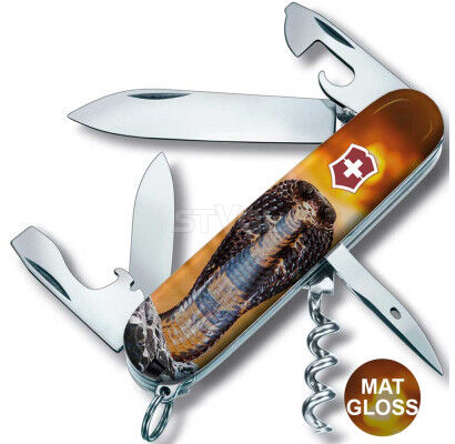 Ніж Victorinox Swiss Army Spartan Zodiac Королівська кобра фото