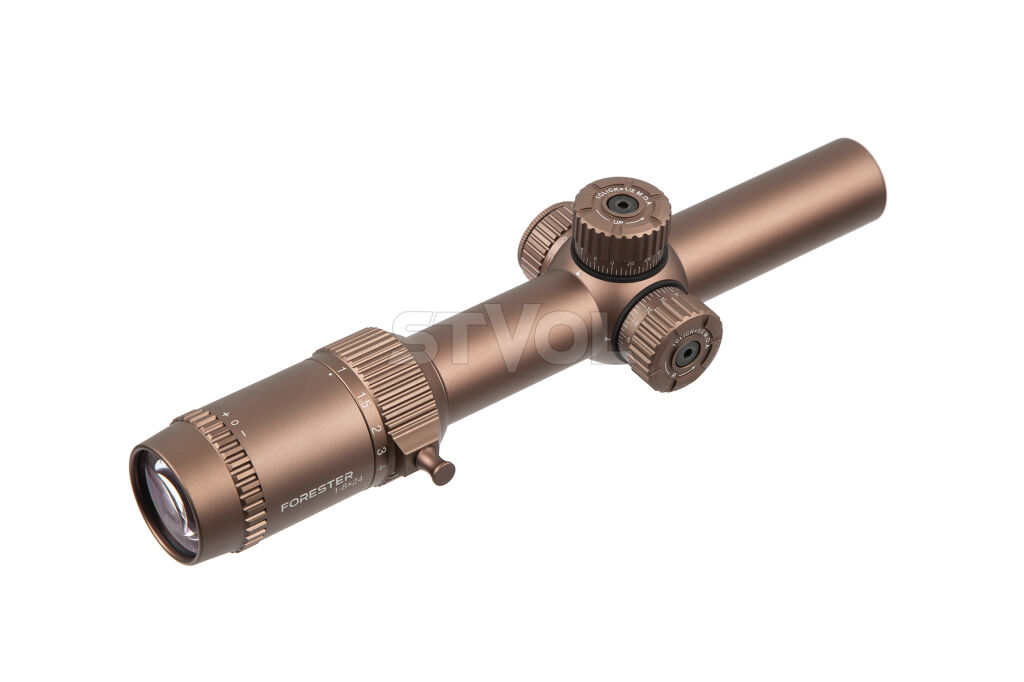 Приціл оптичний Vector Optics Forester 1-8X24 (30 мм) illum. SFP Coyote FDE Etched Glass фото 3