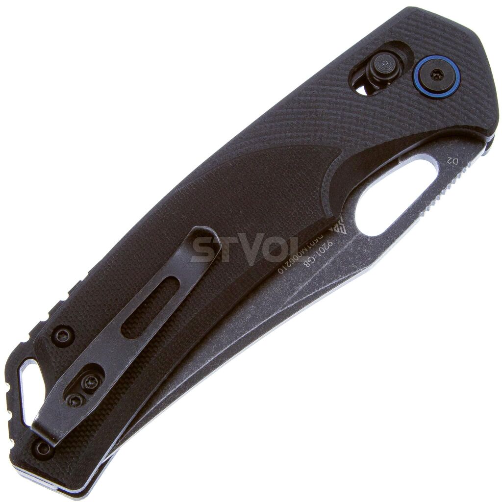 Ніж SRM Retreiver 9201-GB, D2, G10, чорний фото 4