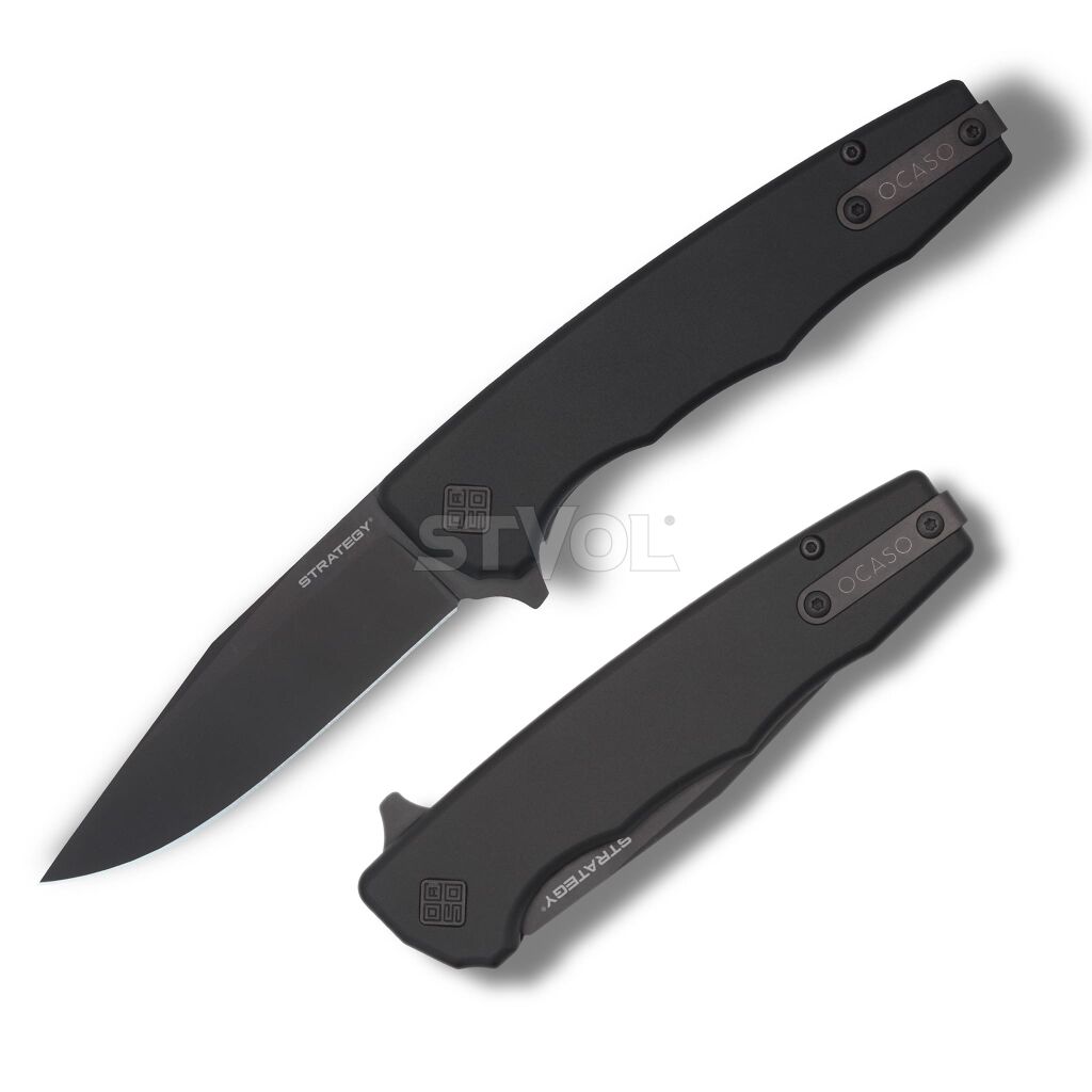 Ніж Ocaso "Strategy", Black Aluminum фото