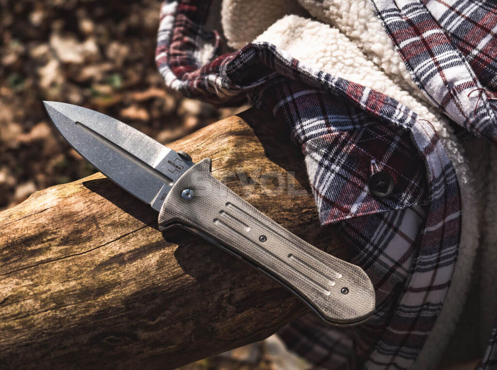 Нiж Boker Plus "Smatchet micarta" фото 4