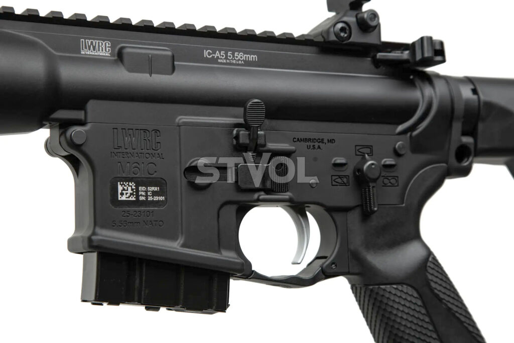 Карабін нарізний LWRC IC-A5 223 REM 16'' Gas Piston Black фото 8