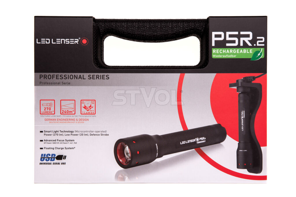 Фонарь LedLenser P5R.2 (заряжаемый) Фото 9