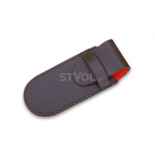 Чохол Victorinox, чорний шкіряний (91/93 мм, 2-3 шари) фото