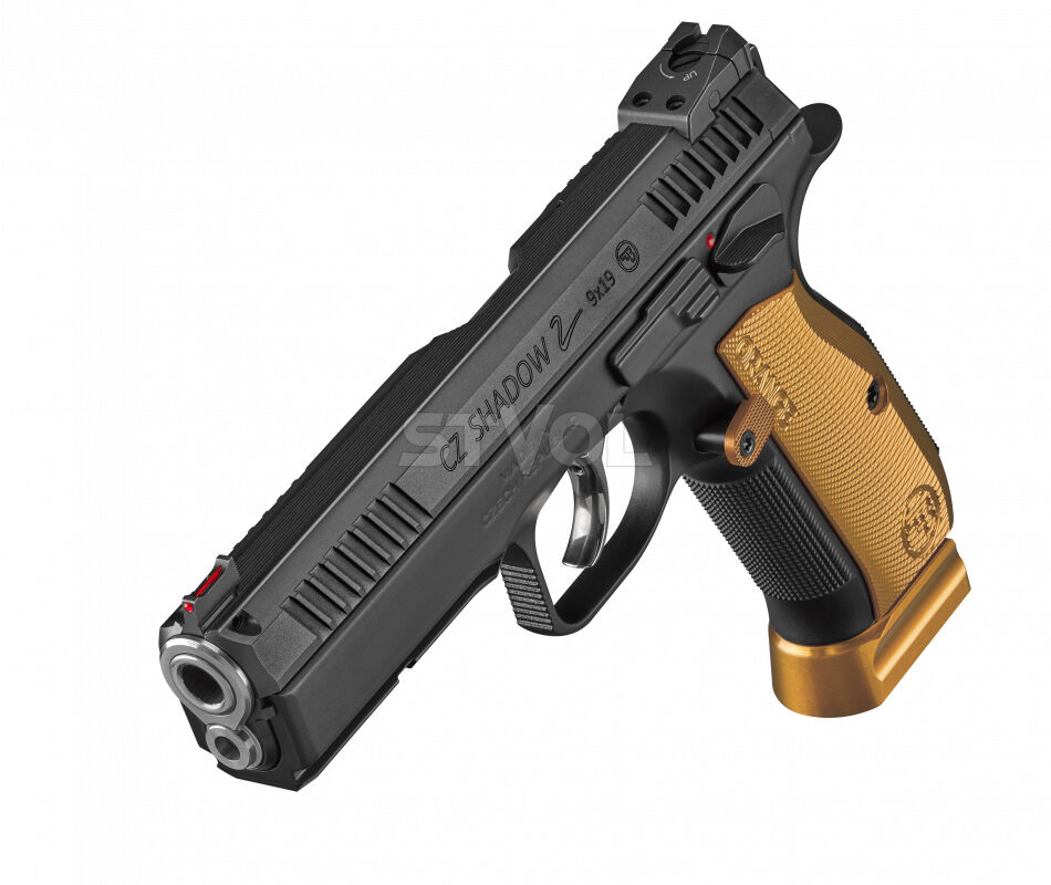 Спортивний пістолет CZ 75 Shadow 2 Orange кал.9x19, 17rnd, manual safety фото 2