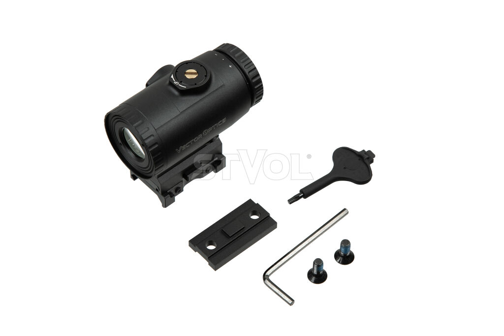3x оптический увеличитель Vector Optics Paragon 3x18 Mini Magnifier Фото 7