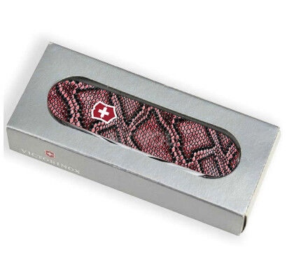 Ніж Victorinox Swiss Army Huntsman Design Принт Шкіра пітона фото 4