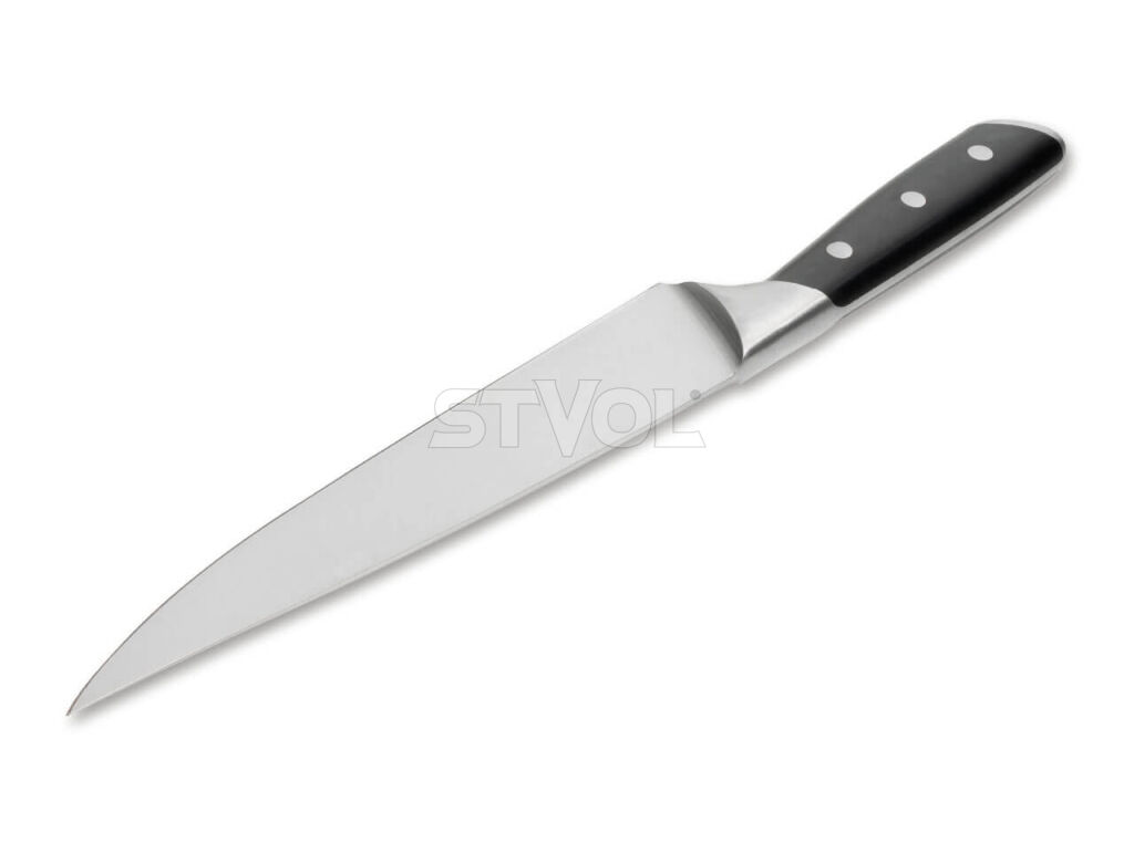 Кованый разделочный кухонный нож Boker Forge Schinkenmesser Фото 2