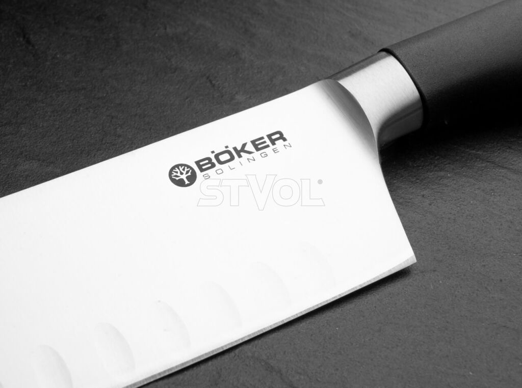 Кухонний ніж-сантоку з повітряними кишенями Boker Core Professional фото 3