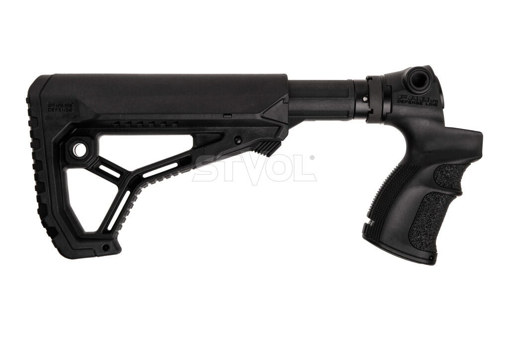Приклад з пістолетним руків'ям FAB для Mossberg 500/590, Maverick 88, чорний фото