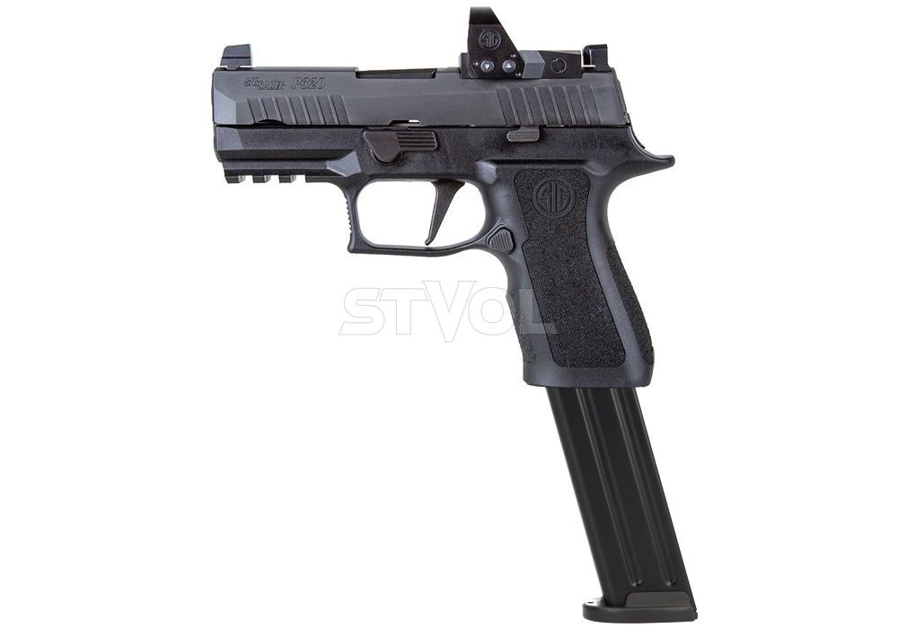 Магазин для SIG SAUER P320, кал. 9мм, 30-ти зарядний, чорний фото 2