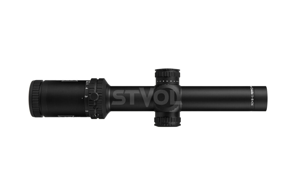 Приціл оптичний TRIJICON Credo 1-6x24 (30 мм) illum. MRAD Segmented Circle FFP Red фото 5