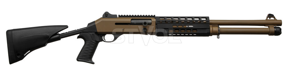 Рушниця мисливська Benelli M4 T-PRO BROWN 12 кал. 18.5" фото