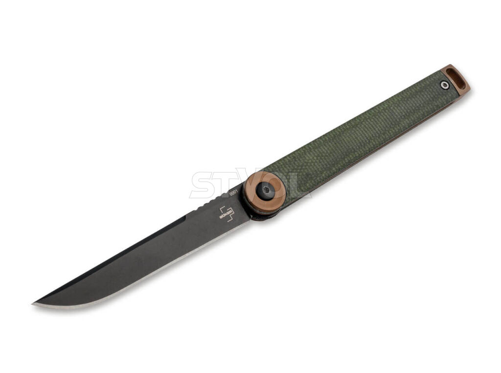 Нож Boker Plus "Kaizen Green Canvas Micarta"