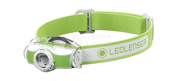 Фонарь налобный Ledlenser MH3 Green&White (коробка)