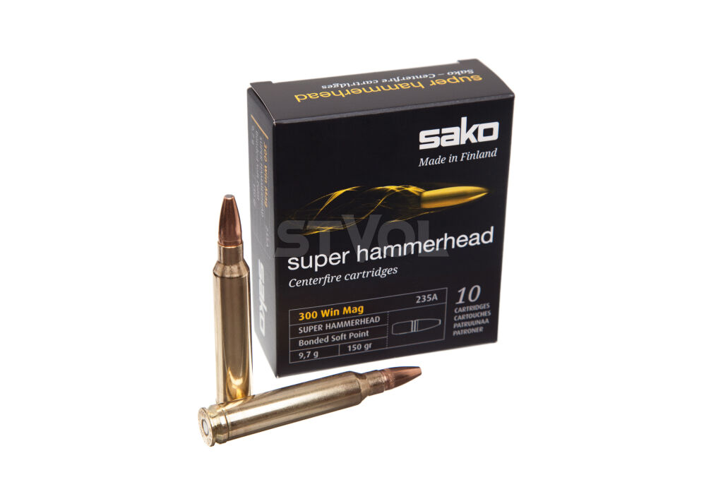 Набої Sako Super Hammerhead 300 Win Mag SP 150Gr (9,72 г) фото