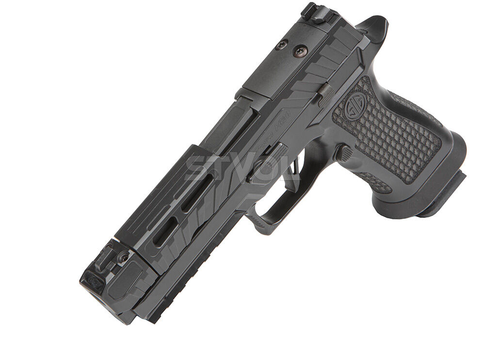 Пистолет спортивный Sig Sauer P320 Spectre Comp Blackout OR 9мм Фото 3