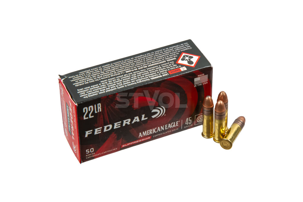 Патрон нар.Federal SupressorOpt, 22LR,CPRN, 45GR (2,92 г)