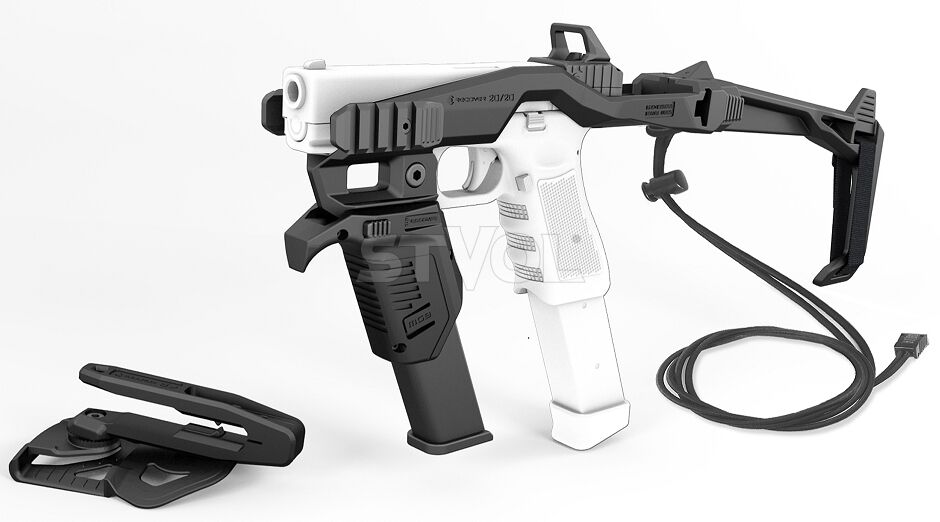2020NMG-ST-01 Конверсионный набор чёрный Recover Tactical для пистолетов Glock